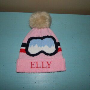 Mark & Graham Ski Google Kids Pom Pom Hat "ELLY" (QQ-31)